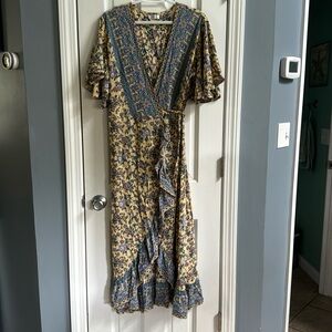 Wrap Maxi Dress